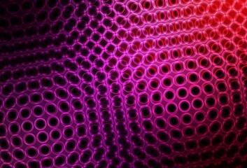 Dark Purple, Pink vector layout with circle shapes.