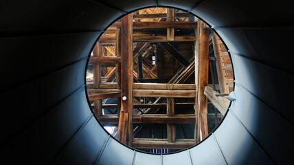 FRAME INSIDE FRAMES FOR AWOOD HOUSE 