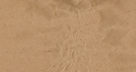 Kraft paoer creased Texture for Background