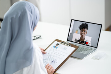 Virtual Job Interview Webcast Using Video Conference