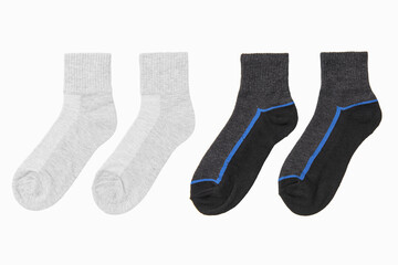 Socks isolated on white background
