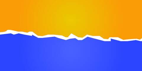 Different color backgrounds, torn paper choices