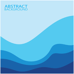 Abstract Water wave design background