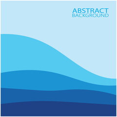 Abstract Water wave design background