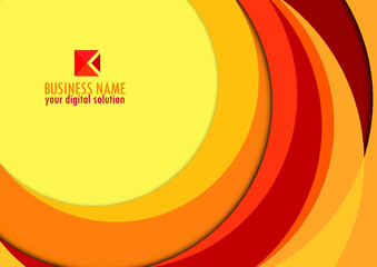 Template background for your business design