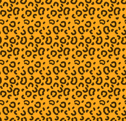 Abstract. Seamless Patterns Leopard Skin Background. vector.