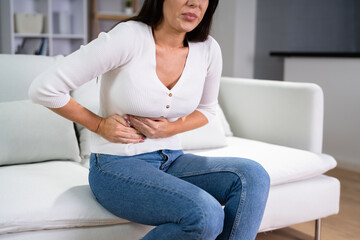 Abdominal Liver Pain And Cramp