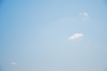 blue sky with white clouds