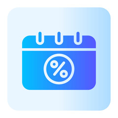 Due Date gradient icon