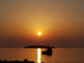 sunset rovinj