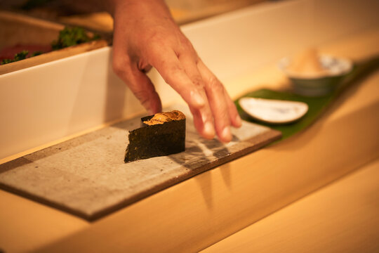 うにの軍艦巻き