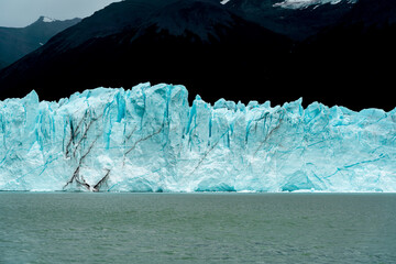 Edge of glacier field