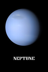 Artist view of the Neptune planet © Stockbym