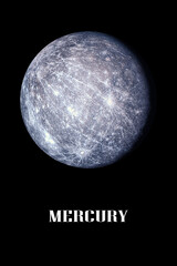 Artist view of the Mercury planet