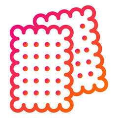 Biscuit Vector Icon Design Illustration