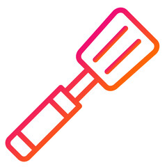 Spatula Vector Icon Design Illustration