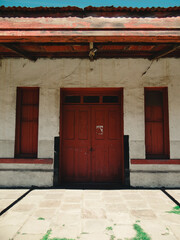 the old red door