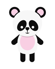 Obraz premium cute little panda