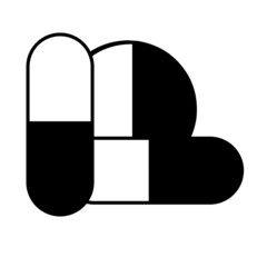 Simple capsule logo 