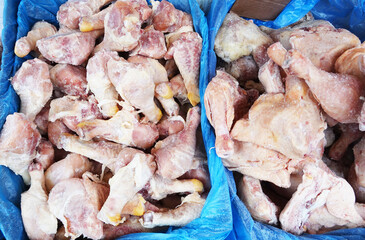 Frozen chicken