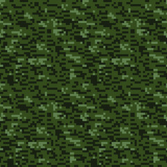 Camouflage dot, pixel. Vector, seamless, abstract.