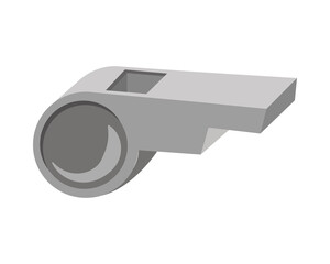 whistle icon flat