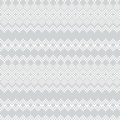 Argyle Fair Isle Seamless Pattern Design