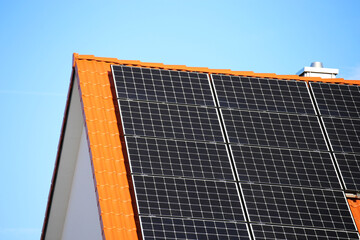 Einfamilienhaus mit Solaranlage bzw. Photovoltaikanlage