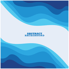 Abstract Water wave design background