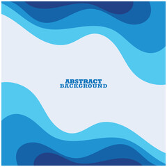 Abstract Water wave design background