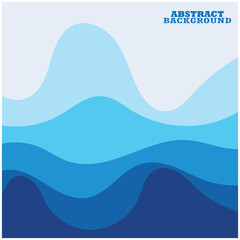 Abstract Water wave design background