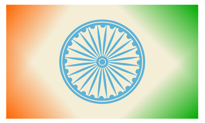 Indian flag concept background for republic day.