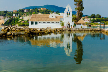Panagia Vlacherna monastery,Corfu, Greece