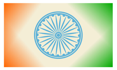 Indian flag concept background for republic day.
