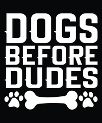 Dog T-shirt design for SVG