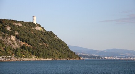 Sistiana zwischen Triest Duino und Grado in Friaul-Julisch Venetien Italien an der Adria Mittelmeer 