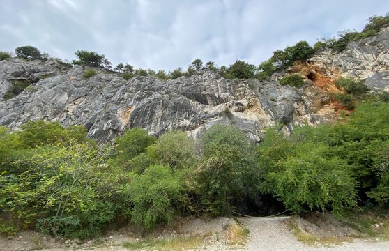 Sistiana zwischen Triest Duino und Grado in Friaul-Julisch Venetien Italien an der Adria Mittelmeer 