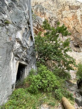 Sistiana zwischen Triest Duino und Grado in Friaul-Julisch Venetien Italien an der Adria Mittelmeer 