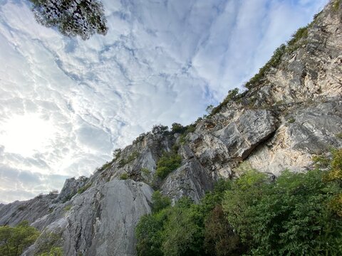 Sistiana zwischen Triest Duino und Grado in Friaul-Julisch Venetien Italien an der Adria Mittelmeer 