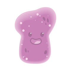 cartoon bacteria microorganism