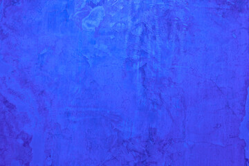 Blue concrete wall picture. Interesting concrete wall texture. Background for product design and placement.