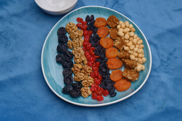 dried fruits and nuts