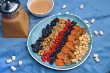 dried fruits and nuts