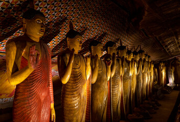 Dambulla cave temple Sri Lanka