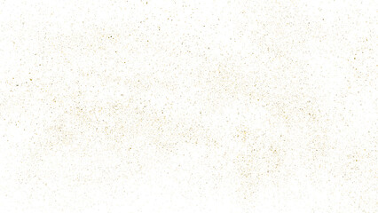 Gold Glitter Texture Isolated on White. Amber Particles Color. Celebratory Background. Golden Explosion of Confetti. Design Element. Digitally Generated Image. Vector Illustration, EPS 10.