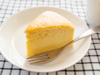 スフレチーズケーキ