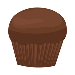 chocolate cupcake icon