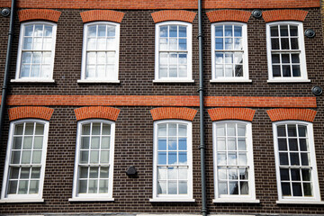 Obraz premium Construction patterns in the city of Melbourne, Australia