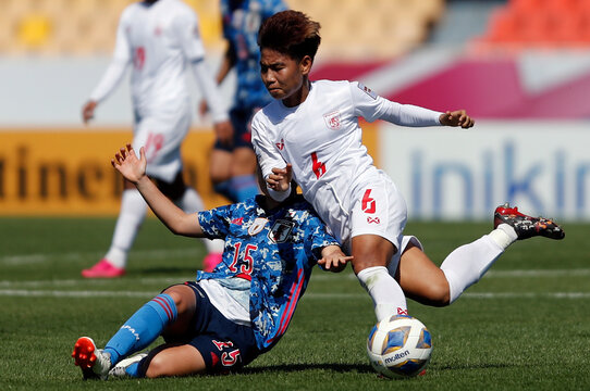 AFC Women's Asian Cup - Group C - Japan v Myanmar