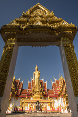 The architecture of Thai Buddism Temple